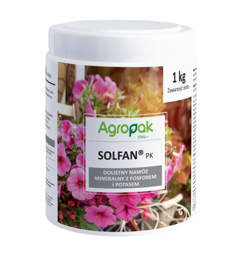 Solfan® PK Agropak [1 KG] - Nawóz do warzyw, drzew owocowych i roślin ozdobnych