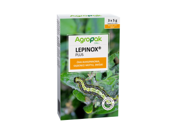 Lepinox Plus Agropak [5 G] - Ekologiczny środek na gąsienice, ćmę bukszpanową i inne szkodniki