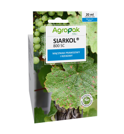 Siarkol® 800 SC Agropak [20 ML] - Ekologiczny środek na mączniaka