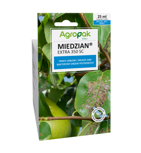 Miedzian Extra 350 SC Agropak [30 ML] - Skuteczna walka z parchem jabłoni i gruszy