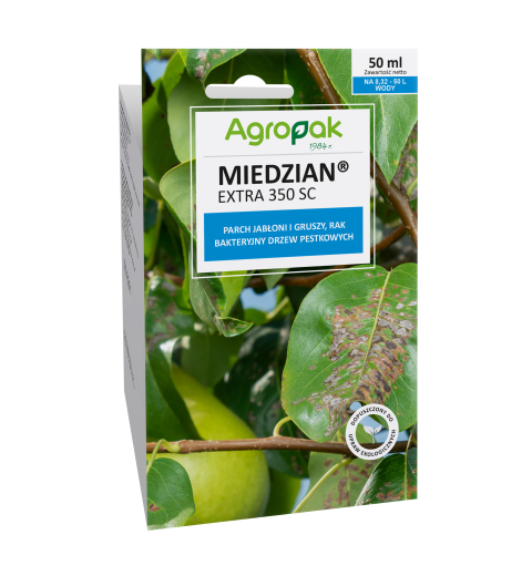Miedzian Extra 350 SC Agropak [50 ML] - Zapobiega parchowi jabłoni i gruszy