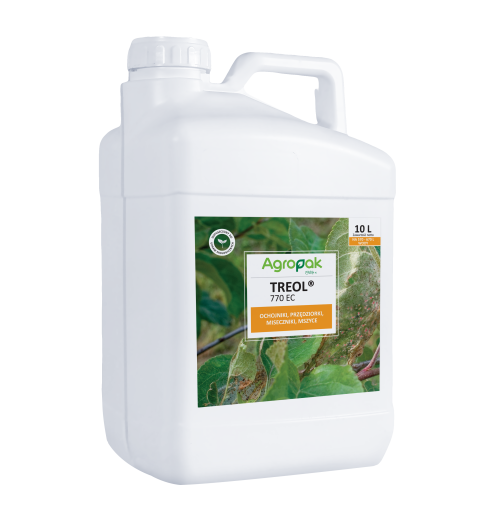 Treol 770 EC Agropak [10 L] - Olej parafinowy, do zwalczania zimujących form przędziorków i ochojników
