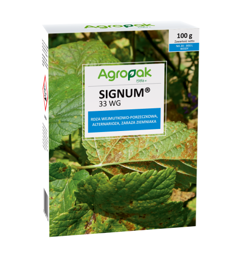 Signum 33 WG Agropak [100 G] - Skutecznie zapobiega i zwalcza szarą pleśń oraz mączniaka rzekomego